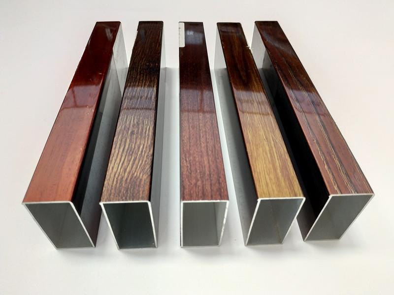 wood grain aluminum square tube12.jpg