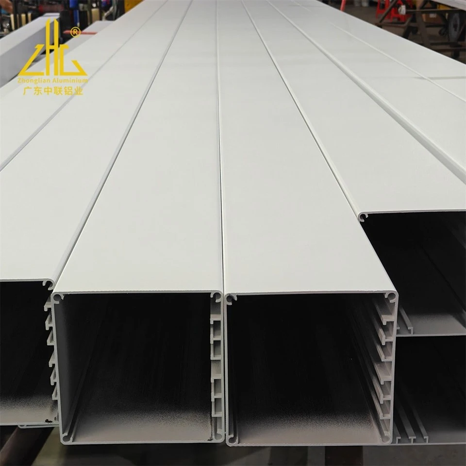Custom Powder Coated Aluminum Square Tubes (2)