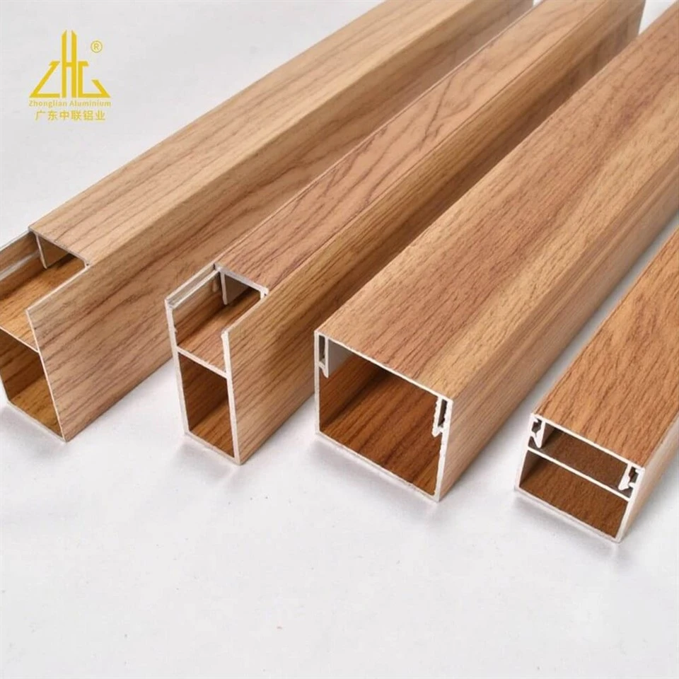 Custom Wood Grain Composite Aluminum Tubes (20)