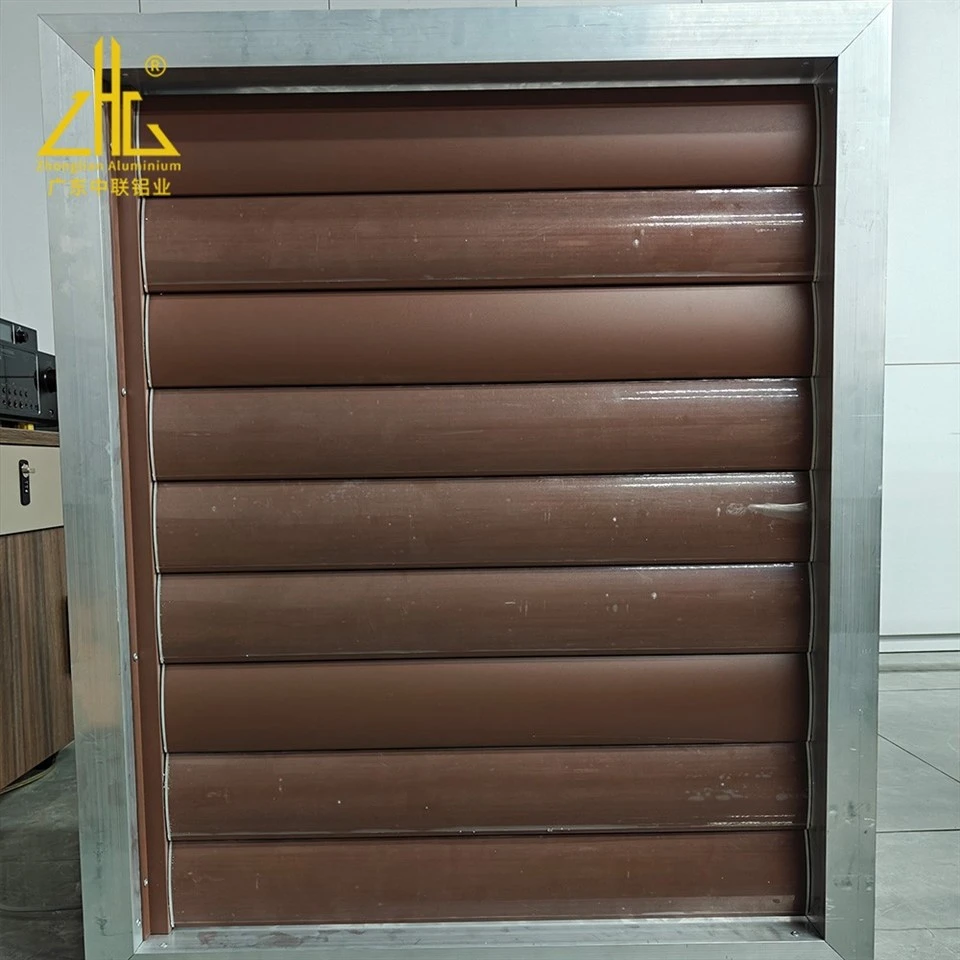 Customized Motorized Aluminum Aerofoil Louvers suppliers