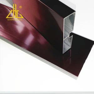 Zidovi zavjese od ekstrudiranog aluminija
