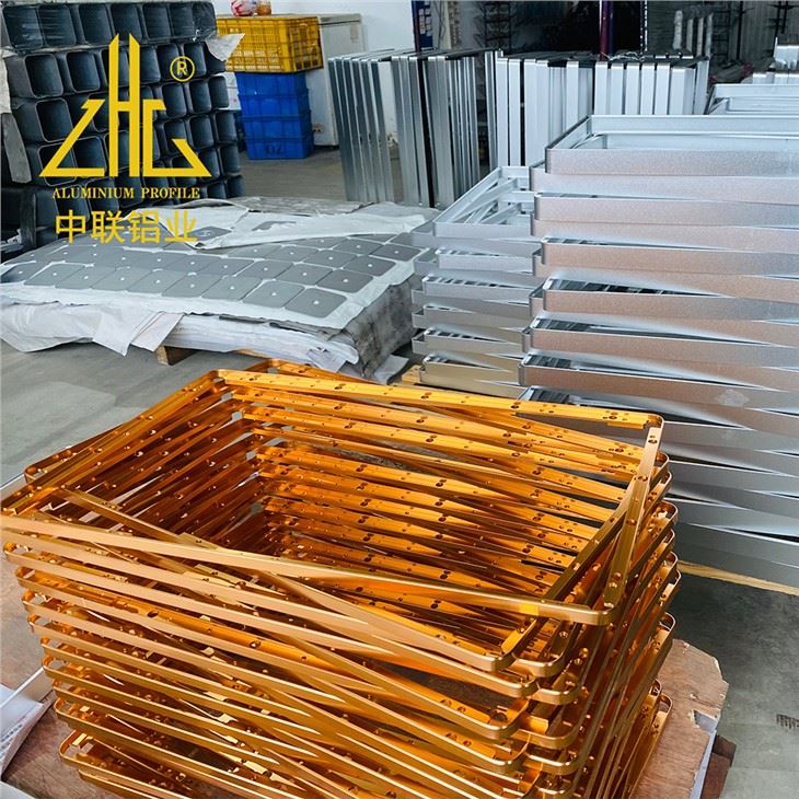 Anodizirane male aluminijumske ekstruzije