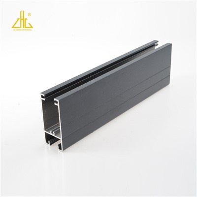 Aluminijumska klizna vrata mat crna